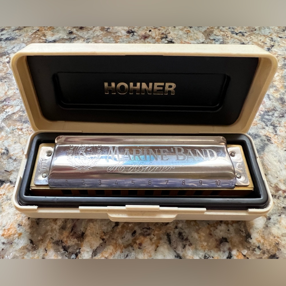 Harmonica - Marine Band made by M. Hohner in Germany